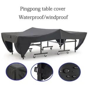 Garden Furniture Cover, Waterproof Dustproof Ping Pong Table Cover for Patio