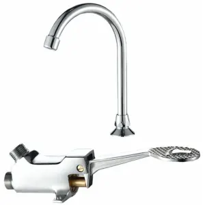 Foot Pedal Tap, Kitchen Sink Tap, Bathroom Tap, Basin Mixer Tap, Foot Control Tap