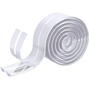 Table Corner Protector Baby, Transparent Baby Furniture Protector, Furniture Protection Strip, Pre-Adhesive PVC Baby Edge and Corner Protector, 6 m