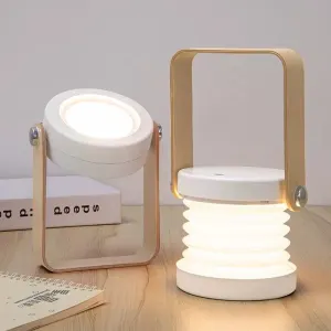 Bedside Lamp Dimmable Touch Light, Portable Bedside Lamps for Bedside Lamp with Portable Nightstand Safe Night Light
