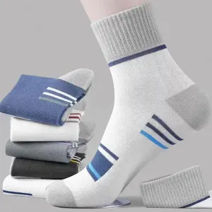 6 Pair Mens Sports Socks, Size 39 to 45