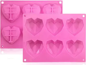 3D Silicone Heart Mold