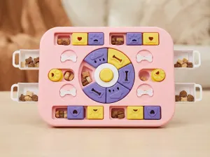 Interactive Dog Puzzle Toy – Slow Feeder & Treat Dispenser