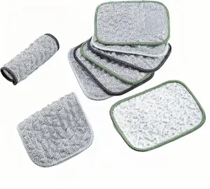 10Pack Scrubber Sponge for Dishes, Pans & Grease - Dual-Side Non-Scratch, Super Absorbent, Heat Resistant - Strong Cleaning Power for Kitchen, Glass, Stove (Color Random)