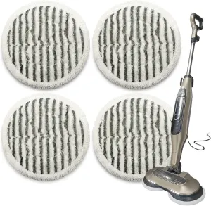 Steam & Scrub Mop Pads or Shark S8201 S8001 S7001 S7201 S7000AMZ S7000 S7005 S7020 S7001C Steam & Scrub Mop Dirt Grip Steam Mop Replacement Pads