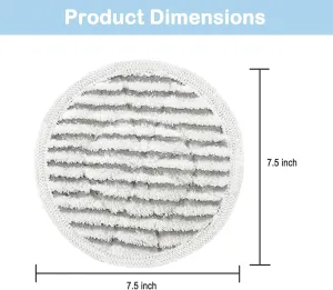 16 Pack S7001 Pads Replacement Steam Mop Pads or Shark S7001 S8201 S7201 S7000AMZ S8001 S7000 S7005 S7020 Series Steam Mop Pads,Steam & Scrub All-in-One Scrubbing Mop Pads,Compare Part #:XKITP7000