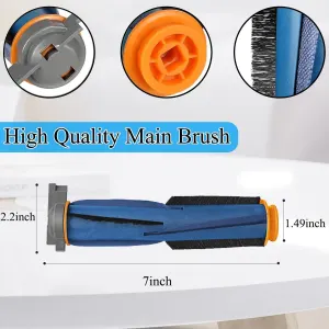 RV2310AE Replacement Parts or Shark RV2310AE Matrix Robot Vacuum Cleaner Accessories Kit, 1 Main Brush, 6 Side Brushes, 2 ilters, 2 oam ilters, 1 Cleaning Brush