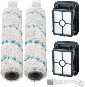 Brush ilter Replacement Parts or Bissell CrossWave HydroSteam 35151 35152 3513 3518 or CrossWave Max 2554 2590 2593 2596 Vacuum, 2 Pack 2788 Pet Brushes 2 Pack 2787 Multi-Surace Brushes 4 P