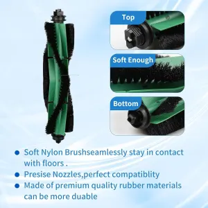 26 Pack Accessories Kit Compatible with iRobot Roomba Essential Series 104 105 Combo, Y0140 Y0110 Vacuum,2 Roller Brush&10 Side Brushes&10 ilters & 4 Mopping Pads Replacement Parts