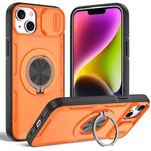 2-in-1 Magnetic Sliding Lens Case for iPhone 14 Plus