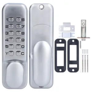 Waterproof Mechanical Password Lock Anti Theft Smart Combination Lock for Room Door Office Door