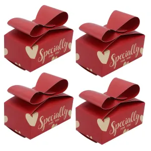 50Pcs Wedding Gift Box Chinese Style Exquisite Durable Thick Wedding Candy Box for Wedding Party