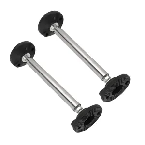 2Pcs Cabinet Adjustable Support Rod Stainless Steel Bathroom Cabinet Hanging Installation Lifting Support Rod Model 200