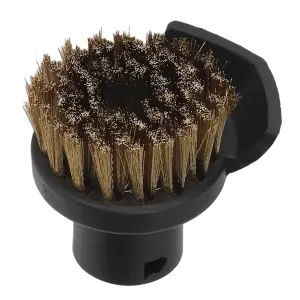 Brush Head Steam Cleaner Round Brushes Replacement Part for Karcher SC1 SC2 SC3 SC4 SC5 SC6 SC7 Golden Copper Style