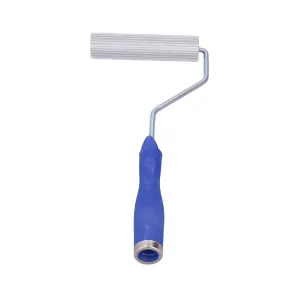 30x125mm Aluminium Alloy Fiberglass Roller Durable Bubble Paddle Tool Laminating Roller