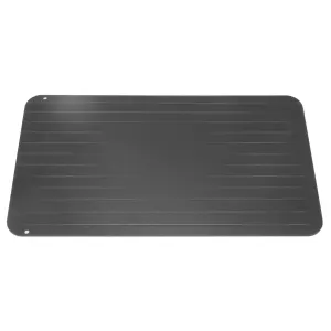 Kitchen Quick Thawing Plate Aluminum Defrosting Tray Cutting Board for Frozen Meat Seafood