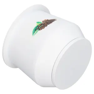 Coffee Dosing Cup Aluminum Alloy Coffee Making Machine Bean Grinder Portafilter Accessories 51mm/2.01in Opening 110ml