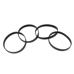 6pcs Vacuum Cleaner Belt Rubber High Strength Vacuum Belt Replacement for Bissell 7 9 10 12 14