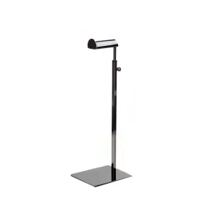 Handbag Display Stand Stainless Steel Height Adjustable Single Hook Purse Metal Holder Stand Type 1