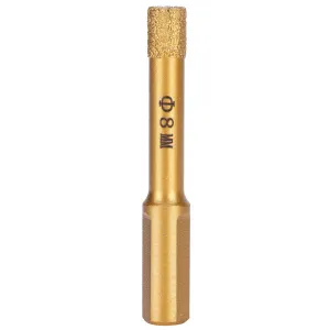 Diamond Drill Bit Hole Saw for Glass Granite Porcelain Tile Ceramic Marble Stone Drilling8mm
