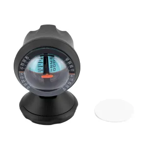Car Vehicle Inclinometer Slope Indicator Meter Level Tilt Gauge Road Safety Instrument
