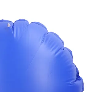 Inflatable Pool Pillow Thickened PVC Protective Cushion for Above Ground Outdoor Swimming Pools 120cm Dark Blue Round