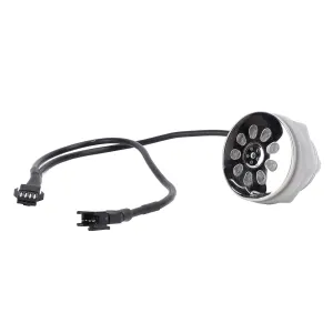 Bathtub Air Nozzle Easy to Install Plastic 6 Hole RGB Bathtub Air Bubble Nozzle for SPA Accessory