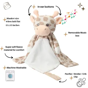 Shay the Giraffe – White Noise & Lullaby Comforter