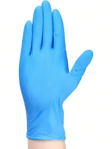 100 Pieces Multi Functional Disposable Nitrile Gloves Durable Water Oil Resistant For Cleaning Cooking Home Dining Scenarios Home Living New In