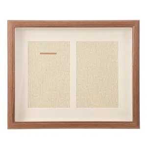 Medal Display Case Shadow Box Frame with Photo Frame - Medal Storage Box for Collectibles and Awards