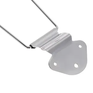 Metal Tailpiece Bridge 6 String Guitar Trapeze Tailpiece Bridge Replacement Parts Metal Jazz Electric Archtop Guitar Bass for Upgrade Material Quality