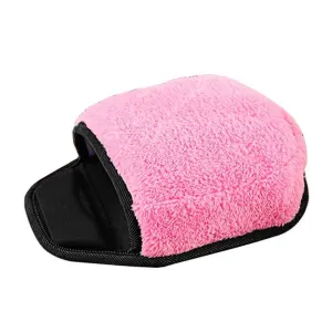 USB Heated Mouse Pad Hand Warmer With Wristguard, Electric Warming Pad for Office Home, Fast Heat USB Powered, Ergonomic Comfortable Design