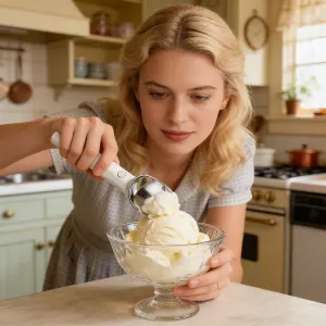 Heated Ice Cream Scoop, Electric Warming Ice Cream Scooper, Ergonomic Handle – Perfect Gift for Dessert Lovers