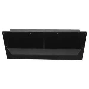 Black ABS Hood Vent Cover for Efficient Range Exhaust and Ventilation