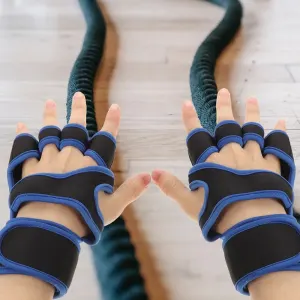 Weightlifting Gloves with Palm and Wrist Support, Training Hand Covers for Gym, , and Workout