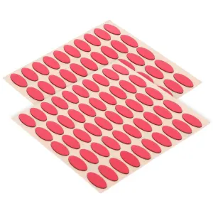 Universal Red Mouse Skates with Edgeconforming Design 100Pcs