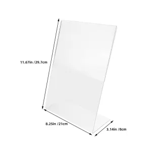 Clear Acrylic Display Stand for Professional Use in Retail and Celebrations 2Pcs