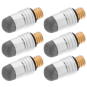 6-Pack Replacement Stylus Tips for Capacitive Touchscreen Pens, Mesh Fiber Pen Tips for Smooth Writing