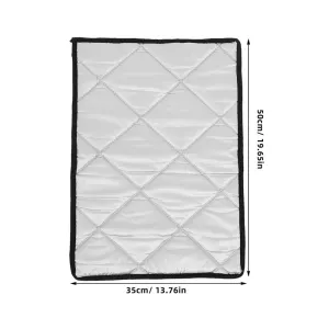 Insulated Snack Bag Thermal Insulation Blanket Silver 1 Set
