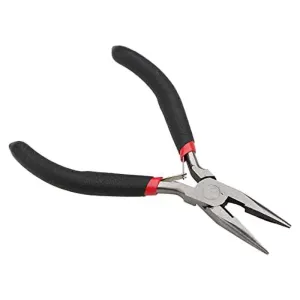 Jewelry Pliers Stainless Iron Nickel Alloy Needle Nose Cutting Pliers Nose Plier Jewellery Making Hand Tool Mini Pliers Diagonal Pliers Needle Nose Cutter Handcraft Beading Insulated
