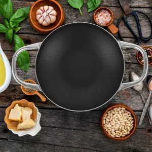 Cooking Pot Assorted Color 1Pack 7.8X7.8X1.9In Aluminum