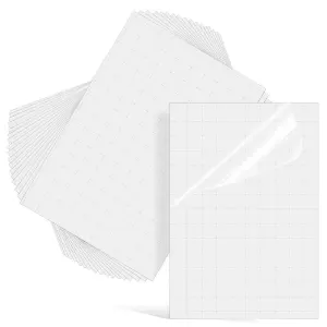 50Sheets Transparent Self Laminating Sheets Photo Protective Film for Smooth Bubble Free Finish