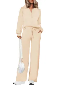 Women’s 2-piece tracksuit set for lounging, workouts, and casual outings – XL