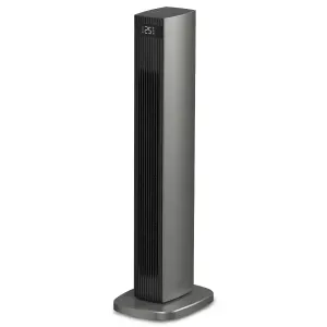 Dimplex 2.2kW Quiet DC Digital Ceramic Oscillating Electric Space Heater 2200W Portable Room Heater 12-Hour Timer