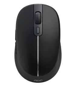 AOC MS360B/LA Wireless Mouse 2.4G + Bluetooth Dual Mode 6-Key DPI1600 Black