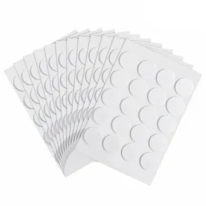 100 /200 Pcs Heat-Resistant Double-Sided Candle Wick Stickers for DIY Making