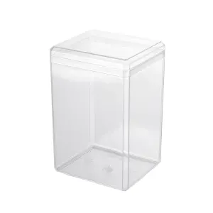 20pcs Transparent Biscuit Box Plastic Cake Box Pastry Dessert Storage Container – 5.5×9.5cm