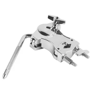 Drum Set Tom Clamp Extension Clip Adjustable Anti-Slip For Drum Kit Expansion