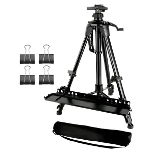 Art Painting Display Artist Easel Stand Portable Metal Adjustable Easels Triangle