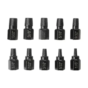 10X Broken Head Bolt Screw Cap Extractor Screw Hexagon Socket Bolt Removal Tool